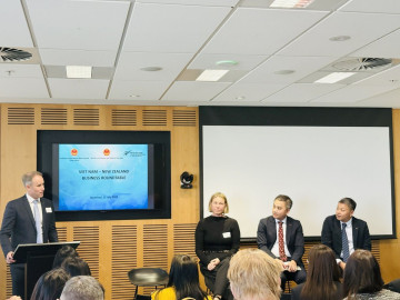 Tọa đàm doanh nghiệp Việt Nam - New Zealand và giao thương doanh nghiệp